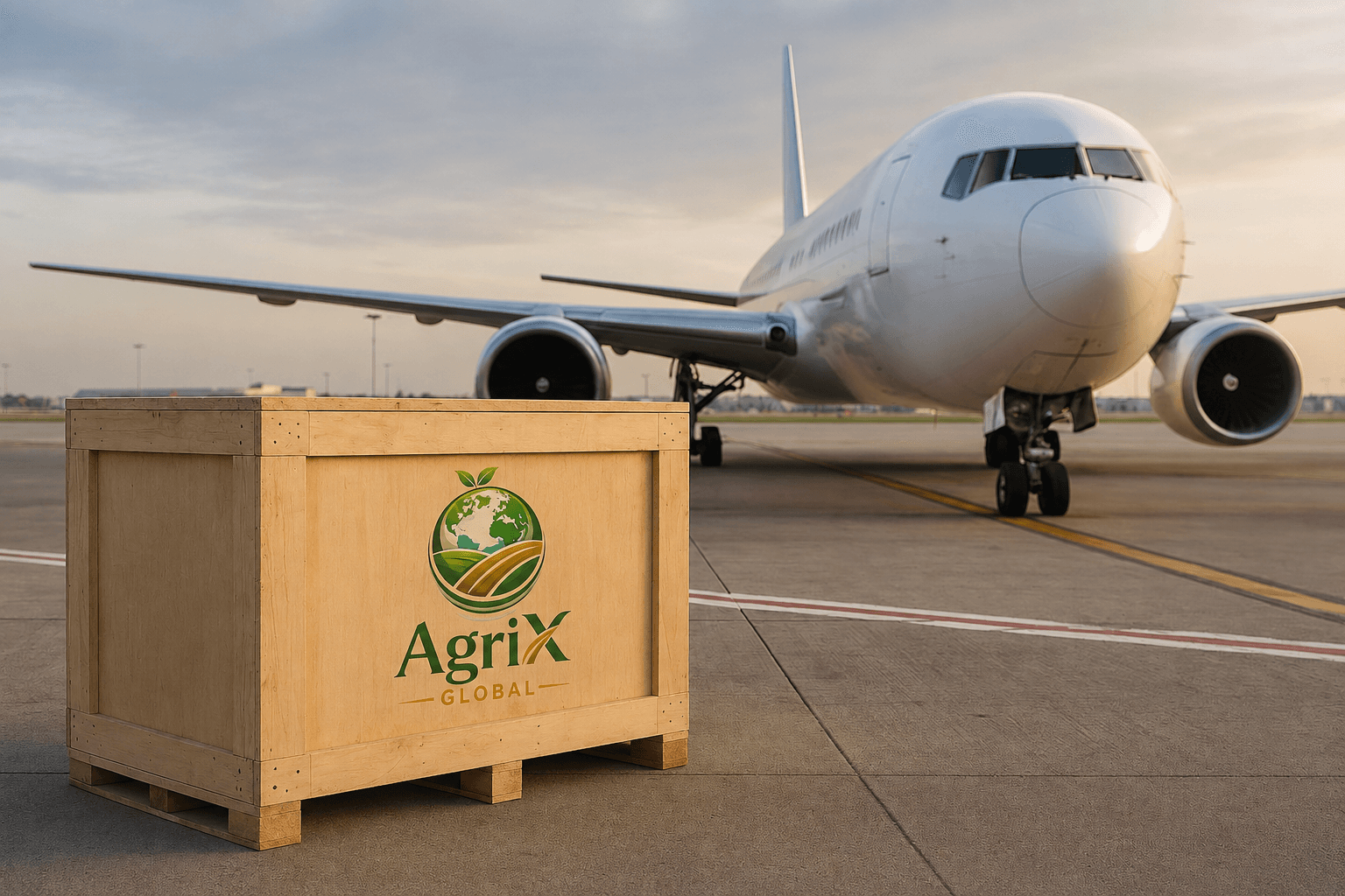 AgriX Global air cargo shipment